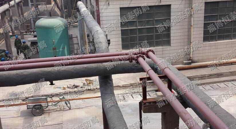 热电厂钢衬胶（脱硫）渣浆管线